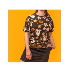 Disney - Tee T-Shirt Unisexe Mickey & ses amis Halloween By Loungefly