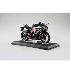 Original Character - Diecast Bike Series réplique 1/12 Kawasaki Ninja ZX-25R Metallic Spark BlackxPeal Flat Stardust White 16 cm