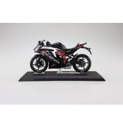 Diecast Bike Series - Réplique 1/12 Kawasaki Ninja ZX-25R Metallic Spark BlackxPeal Flat Stardust White 16 cm