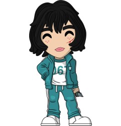 Squid Game - Vinyl figurine Kang Sae Byeok 11 cm