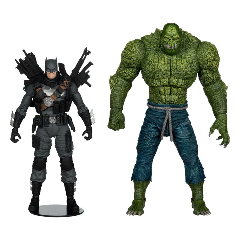 DC Comics - DC Multiverse McFarlane Collector Edition pack 2 figurines 03 Batman vs. Killer Croc 18 cm