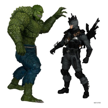 DC Multiverse McFarlane Collector Edition - Pack 2 figurines 03 Batman vs. Killer Croc 18 cm