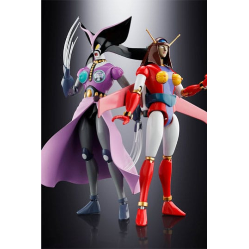 Great Mazinger - Figurines Diecast Soul of Chogokin GX-114 Janus & GX-12R Venus A Set 17 cm
