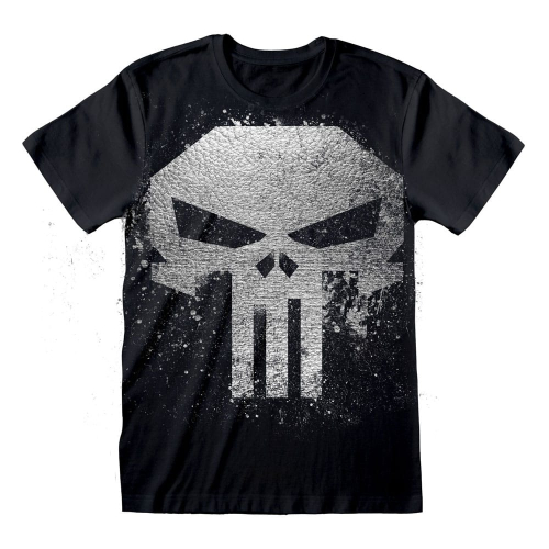 Punisher - T-Shirt Skull avec Metallic Ink
