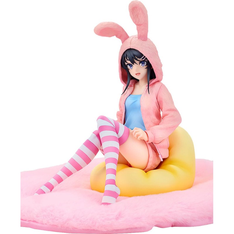 Rascal Does Not Dream of a Knapsack Kid - Statuette PVC 1/7 Mai Sakurajima Hoodie Look Rabbit Ears Ver. 18 cm