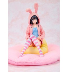 Rascal Does Not Dream of a Knapsack Kid - Statuette PVC 1/7 Mai Sakurajima Hoodie Look Rabbit Ears Ver. 18 cm