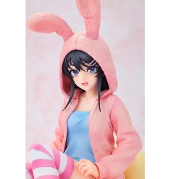 Rascal Does Not Dream of a Knapsack Kid - Statuette PVC 1/7 Mai Sakurajima Hoodie Look Rabbit Ears Ver. 18 cm