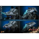 The Flash - Véhicule Movie Masterpiece 1/6 Batcycle 56 cm