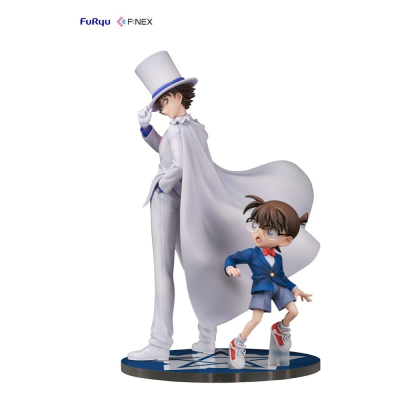 Détective Conan - F:NEX statuette PVC 1/7 Conan Edogawa & Kid the Phantom Thief 29 cm