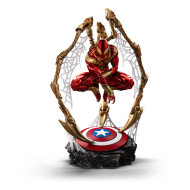 Marvel - Statuette Art Scale Deluxe 1/10 Spider-man Iron Armor Comics (CCXP Exclusive 2024) 24 cm Marvel - Statuette Art Scale Deluxe 1/10 Spider-man Iron Armor Comics (CCXP Exclusive 2024) 24 cm