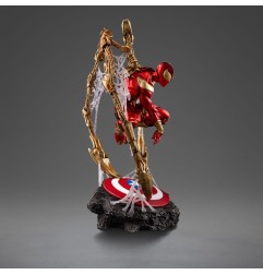 Marvel - Statuette Art Scale Deluxe 1/10 Spider-man Iron Armor Comics (CCXP Exclusive 2024) 24 cm