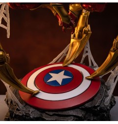 Marvel - Statuette Art Scale Deluxe 1/10 Spider-man Iron Armor Comics (CCXP Exclusive 2024) 24 cm