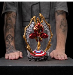 Marvel - Statuette Art Scale Deluxe 1/10 Spider-man Iron Armor Comics (CCXP Exclusive 2024) 24 cm