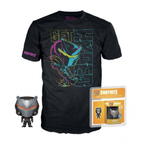 Fortnite - Set figurine et T-Shirt Pocket POP! & Tee Omega