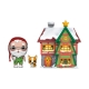 Funko Christmas Village - Figurine POP! Santas House w/Santa & Nutmeg 9 cm
