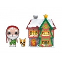 Funko Christmas Village - Figurine POP! Santas House w/Santa & Nutmeg 9 cm