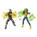Marvel Legends 80th Anniversary - Pack 2 figurines X-Men Havok & Polaris 15 cm