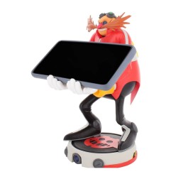 Sonic The Hedgehog - Figurine Support Cable Guys Dr Eggman Modern 21 cm