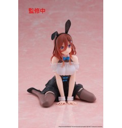 The Quintessential Quintuplets - 3 statuette PVC Desktop Cute Figure Miku Nakano (Bunny Ver.) 13 cm