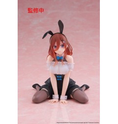 The Quintessential Quintuplets - 3 statuette PVC Desktop Cute Figure Miku Nakano (Bunny Ver.) 13 cm