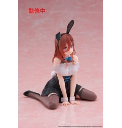 The Quintessential Quintuplets 3 - Statuette Desktop Cute Figure Miku Nakano (Bunny Ver.) 13 cm