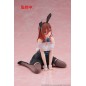 The Quintessential Quintuplets - 3 statuette PVC Desktop Cute Figure Miku Nakano (Bunny Ver.) 13 cm