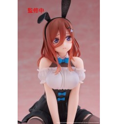 The Quintessential Quintuplets 3 - Statuette Desktop Cute Figure Miku Nakano (Bunny Ver.) 13 cm