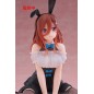 The Quintessential Quintuplets - 3 statuette PVC Desktop Cute Figure Miku Nakano (Bunny Ver.) 13 cm