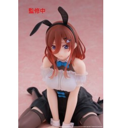 The Quintessential Quintuplets - 3 statuette PVC Desktop Cute Figure Miku Nakano (Bunny Ver.) 13 cm