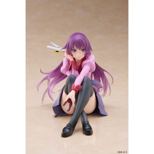 Monogatari - Statuette Desktop Cute Figure Hitagi Senjougahara 13 cm