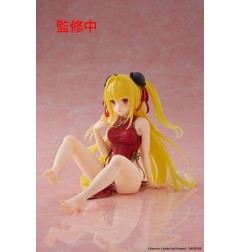 To Love Ru Darkness - Statuette Desktop Cute Figure Golden Darkness (Chinese Dress Ver.) 13 cm