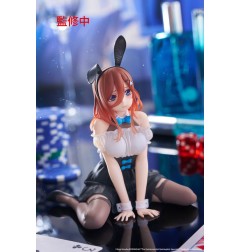 The Quintessential Quintuplets 3 - Statuette Desktop Cute Figure Miku Nakano (Bunny Ver.) 13 cm