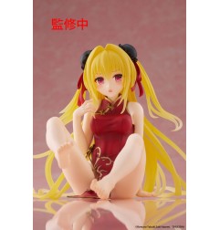 To Love-Ru - To Love Ru Darkness statuette PVC Desktop Cute Figure Golden Darkness (Chinese Dress Ver.) 13 cm