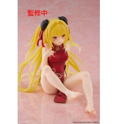 To Love-Ru - To Love Ru Darkness statuette PVC Desktop Cute Figure Golden Darkness (Chinese Dress Ver.) 13 cm
