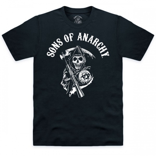 SONS OF ANARCHY - T-shirt Classic Logo Noir
