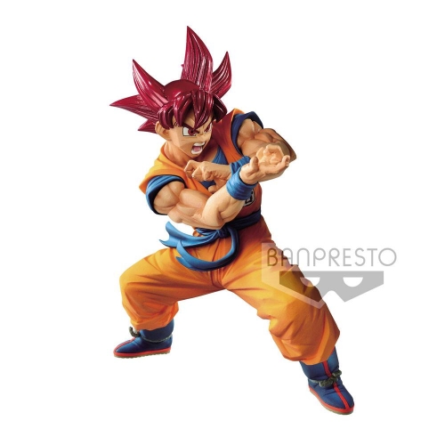 Dragon Ball GT - Statuette Blood of Saiyans Super Saiyan God Son Goku 17 cm
