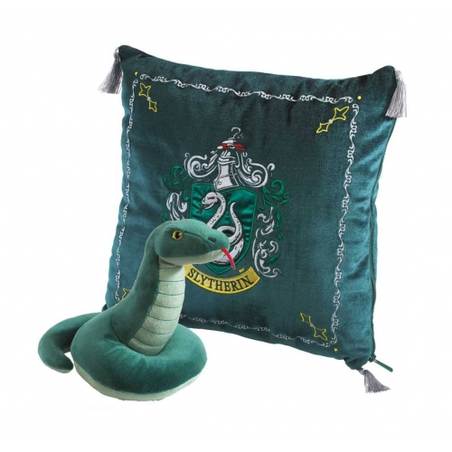 Harry Potter - Oreiller avec peluche House Mascot Slytherin