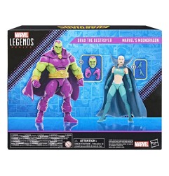 Les Gardiens de la Galaxie Marvel Legends - Pack 2 figurines Drax the Destroyer & 's Moondragon 15 cm
