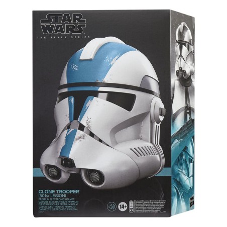 Star Wars: Ahsoka Black Series - Casque électronique Clone Trooper (501st Legion)