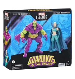Marvel - Guardians of the Galaxy  Legends pack 2 figurines Drax the Destroyer & 's Moondragon 15 cm