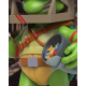 Les Tortues Ninja - Figurine Remixx Raphael Cowa-BOO-nga! Edition 15 cm