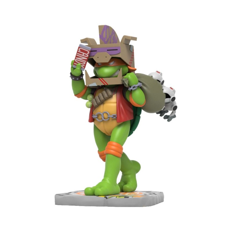 Tortues Ninja - Figurine Remixx Michelangelo Cowa-BOO-nga! Edition 15 cm