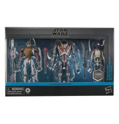 Star Wars Jedi: Survivor Black Series - Pack 3 figurines Magna Guard, Super Battle Droid & Battle Droid