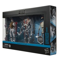 Star Wars Jedi: Survivor Black Series - Pack 3 figurines Magna Guard, Super Battle Droid & Battle Droid