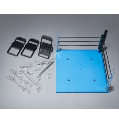 Tamashii Stage - Accessoires pour figurine Act Ring Corner & Folding Chair Set Neutral Ver.