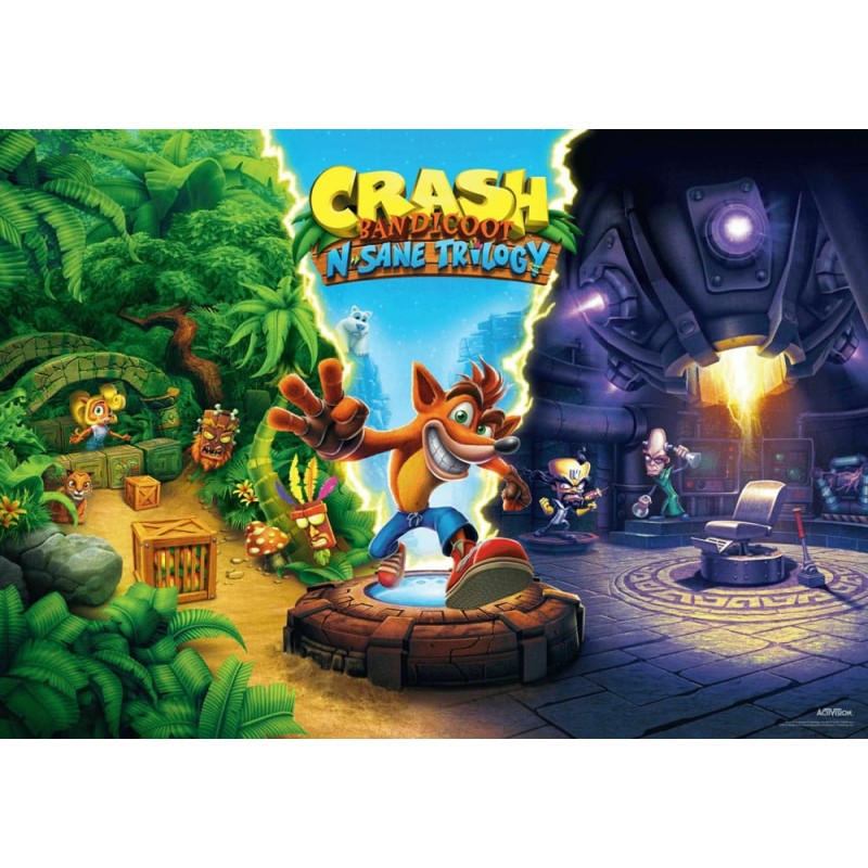 Crash Bandicoot - N Sane Puzzle Triology (1000 pièces) Crash Bandicoot - N Sane Puzzle Triology (1000 pièces)