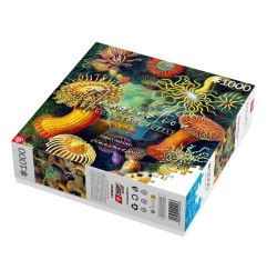 Ernst Haeckel - Puzzle Imagination Sea Anemones/Stworzenia morskie (1000 pièces)