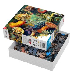 Ernst Haeckel - Puzzle Imagination Sea Anemones/Stworzenia morskie (1000 pièces)