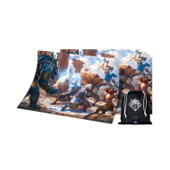 The Witcher III: Wild Hunt Gaming - Puzzle Geralt & Triss in Battle (1000 pièces)