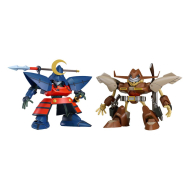 Hao Taikei Ryu Knight - Figurine Moderoid Plastic Model Kit Collection Series: 3 Hayatmaru & Delingar 10 cm